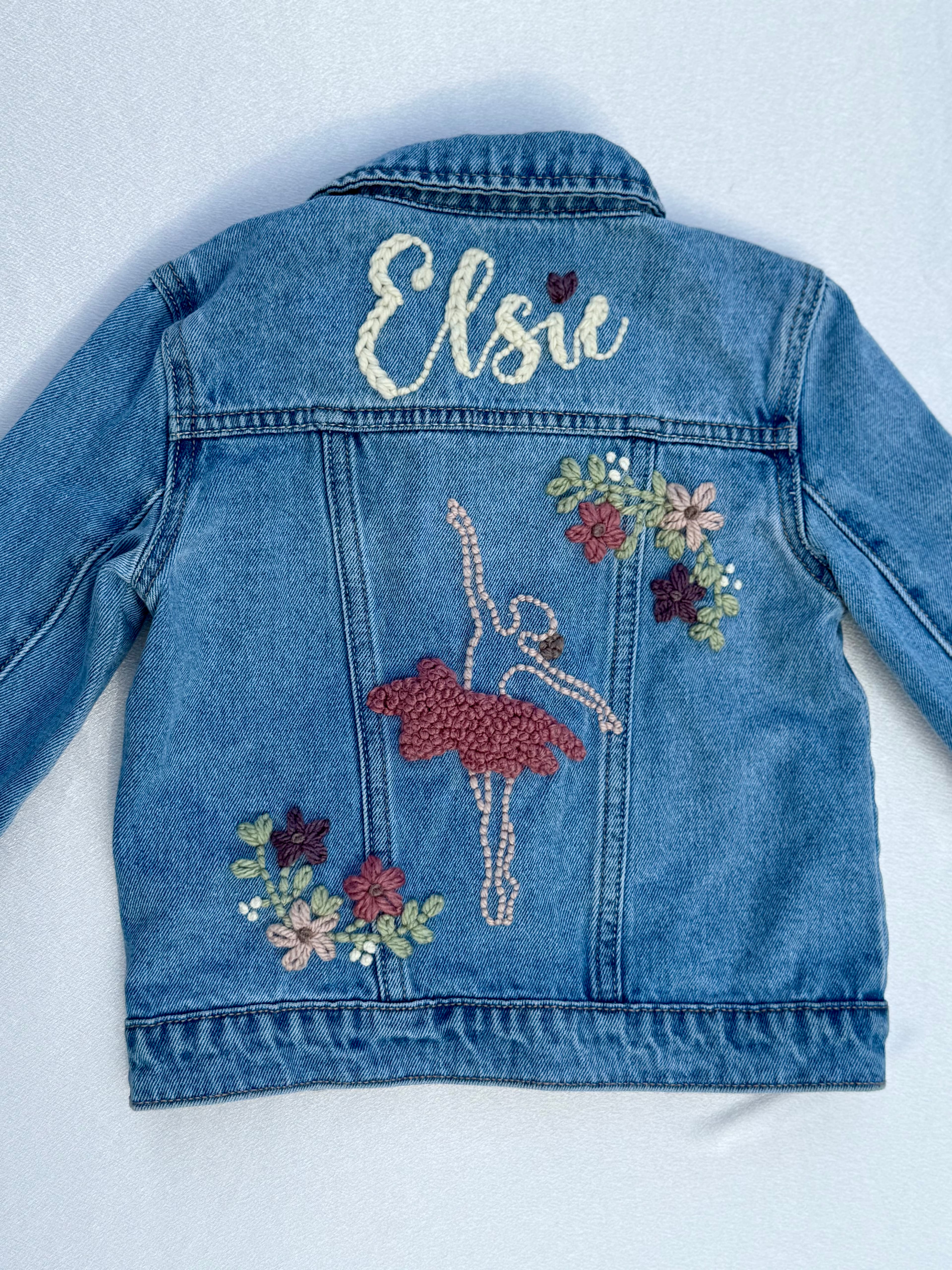 Past custom embroidery work