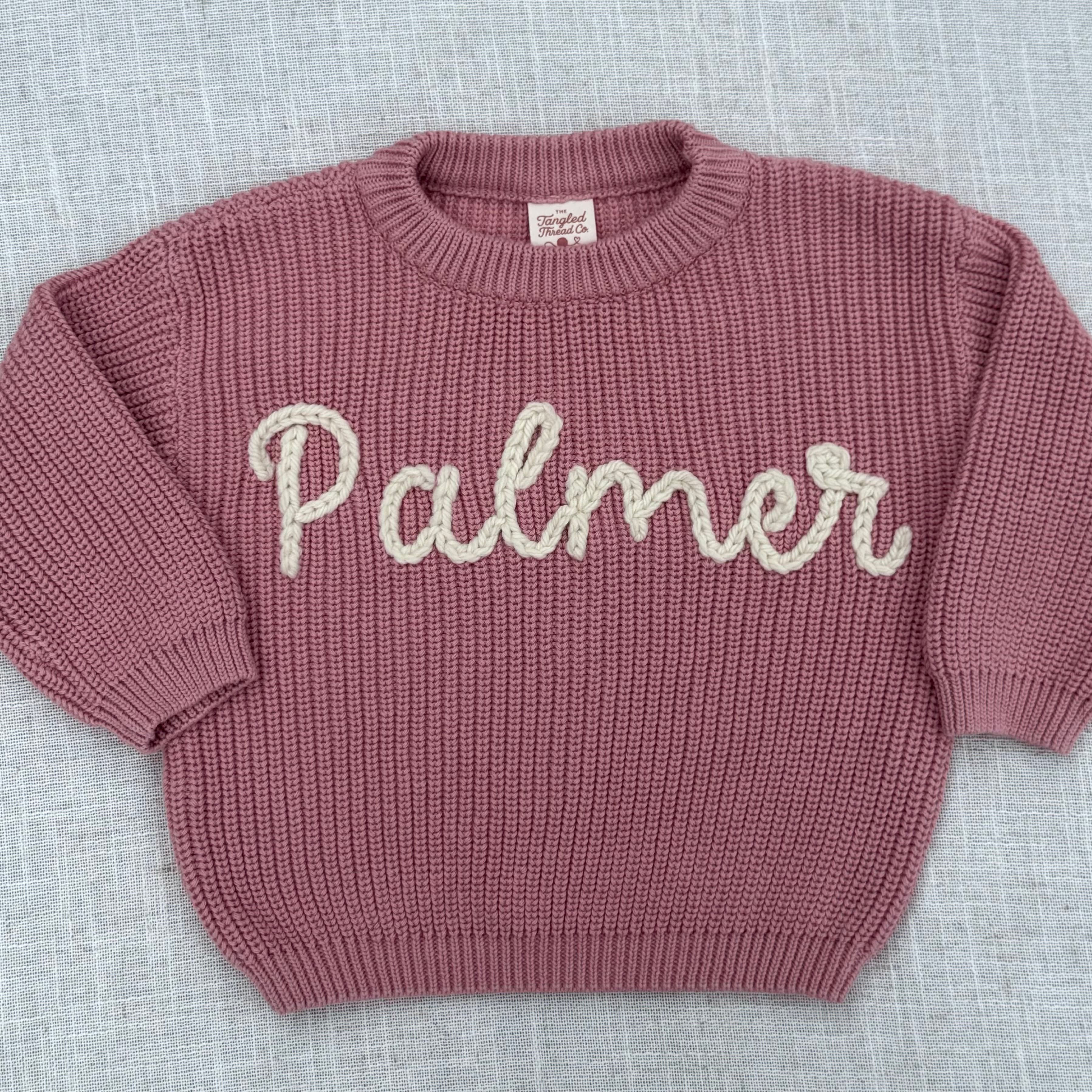 Custom embroidery by The Tangled Thread Co.