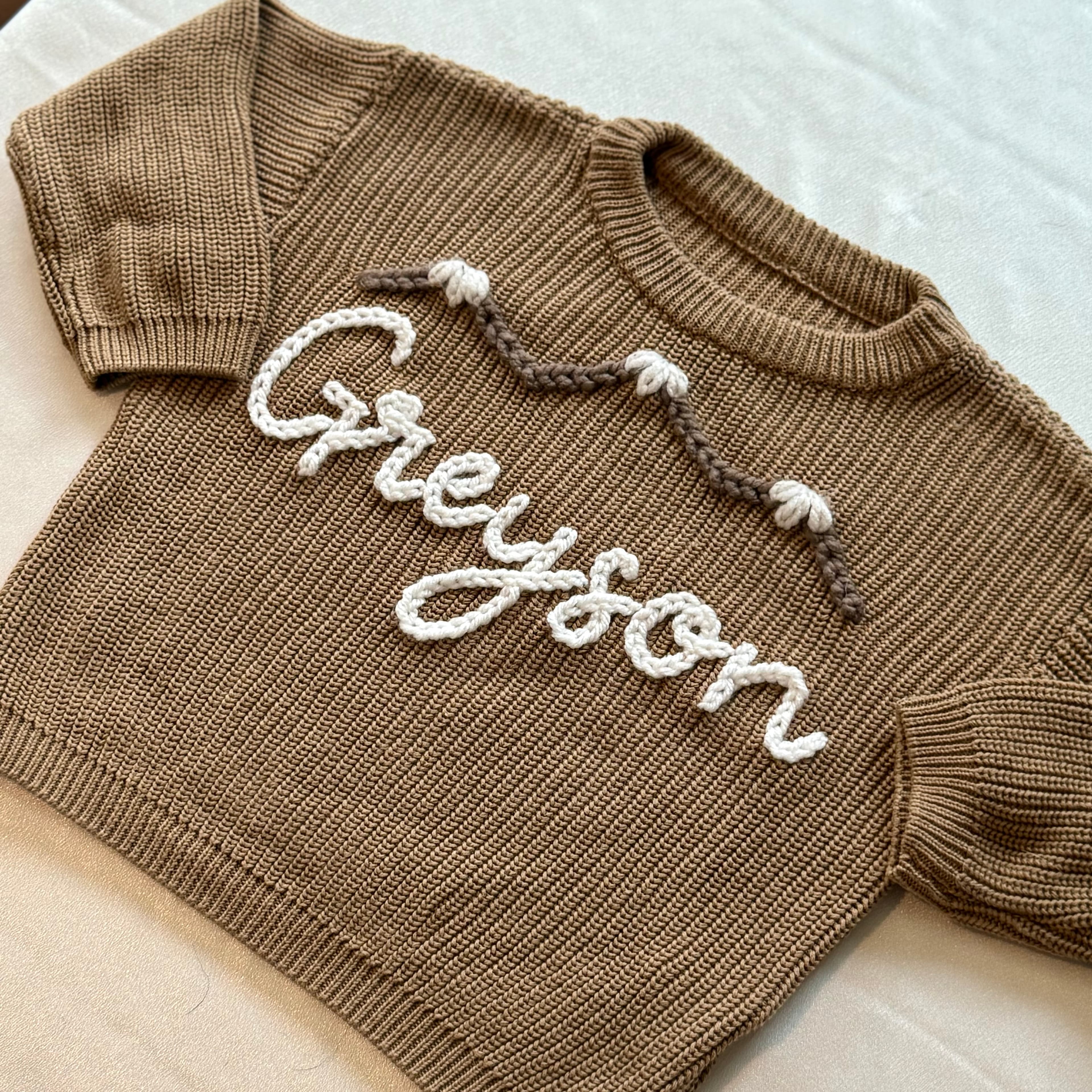 Custom embroidery by The Tangled Thread Co.